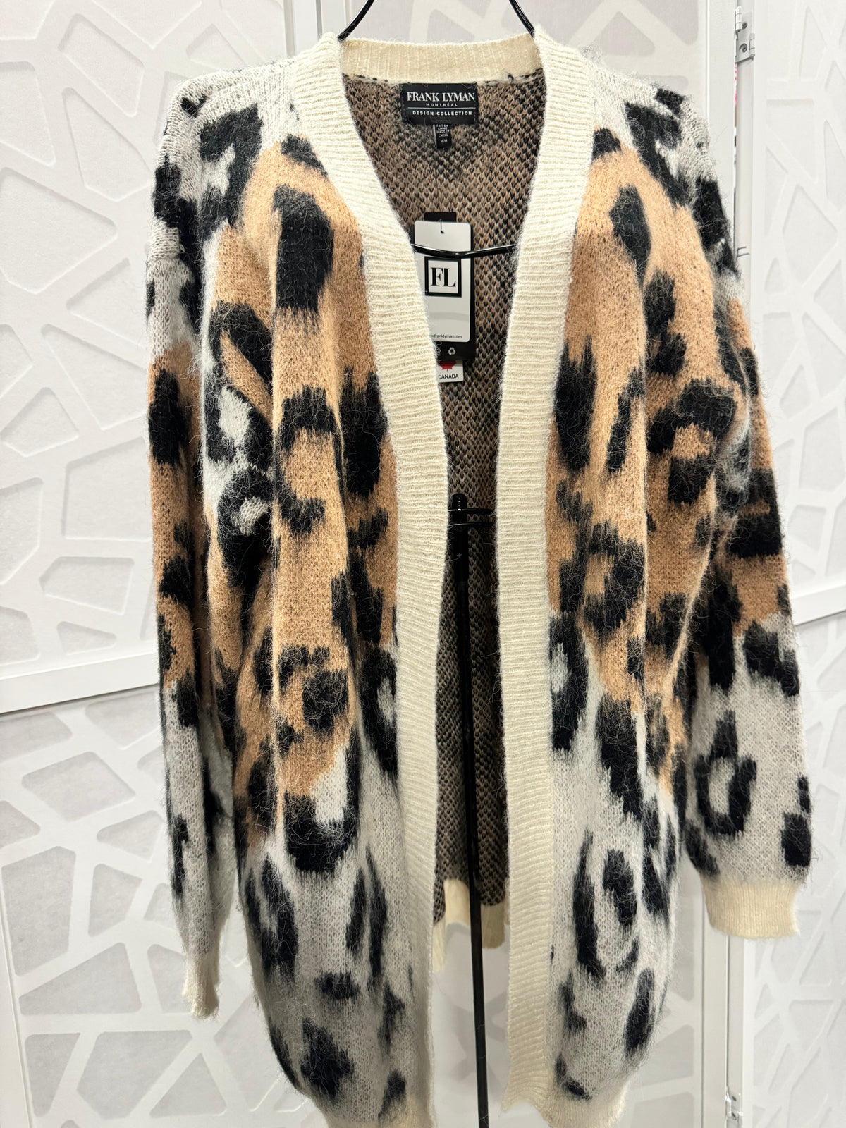 Frank Lyman - Cheetah Sweater Jacket