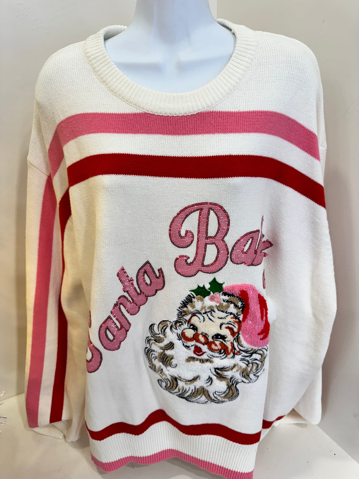 Queen of Sparkle - Santa Baby Sweater