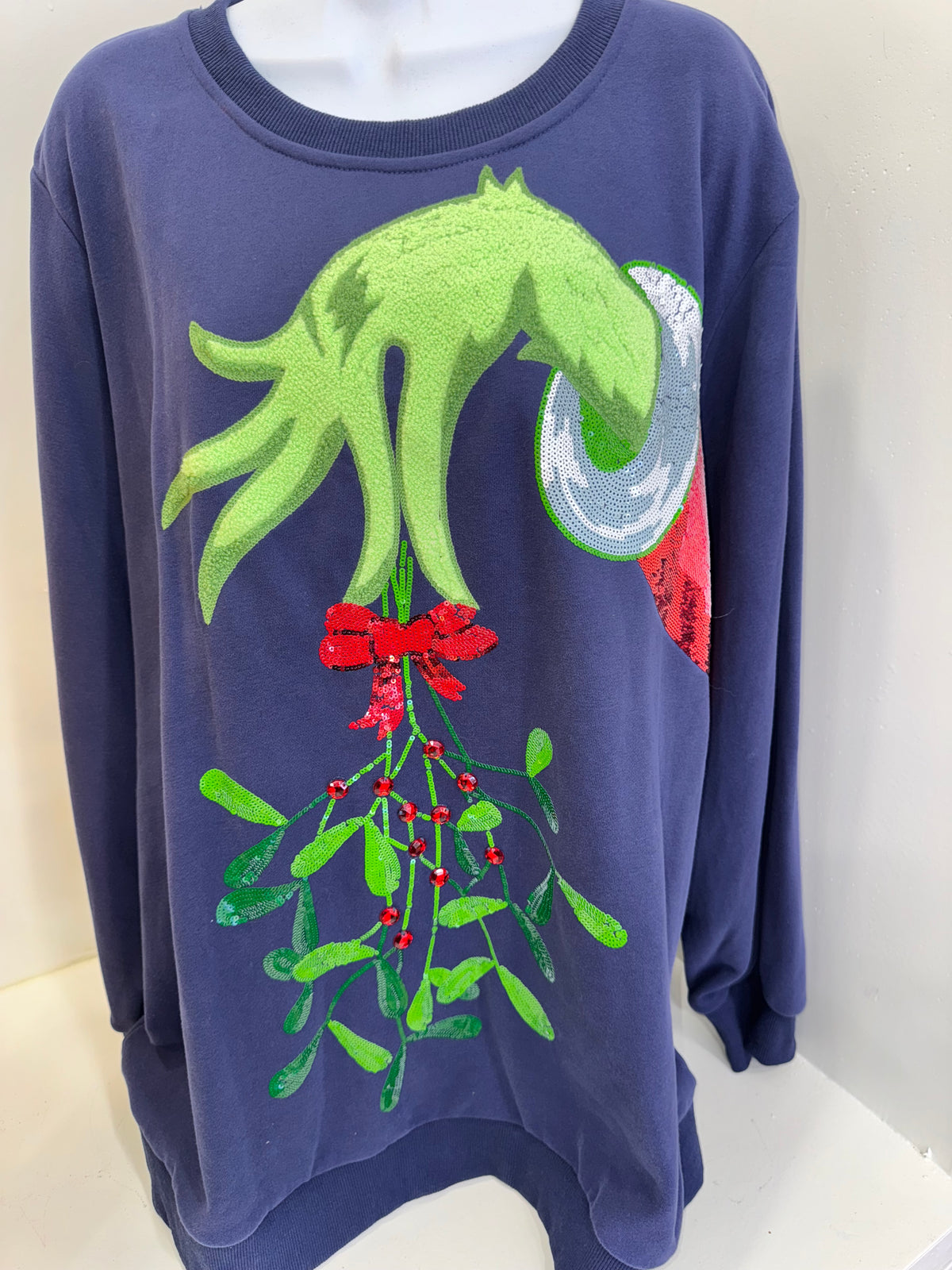 Queen of Sparkles - Grinchy Sweatshirt