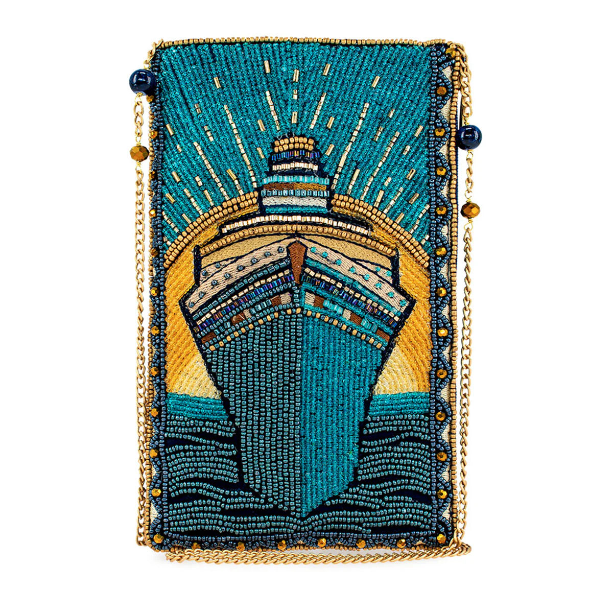 Mary Frances-Midnight Cruise Crossbody Phone Bag