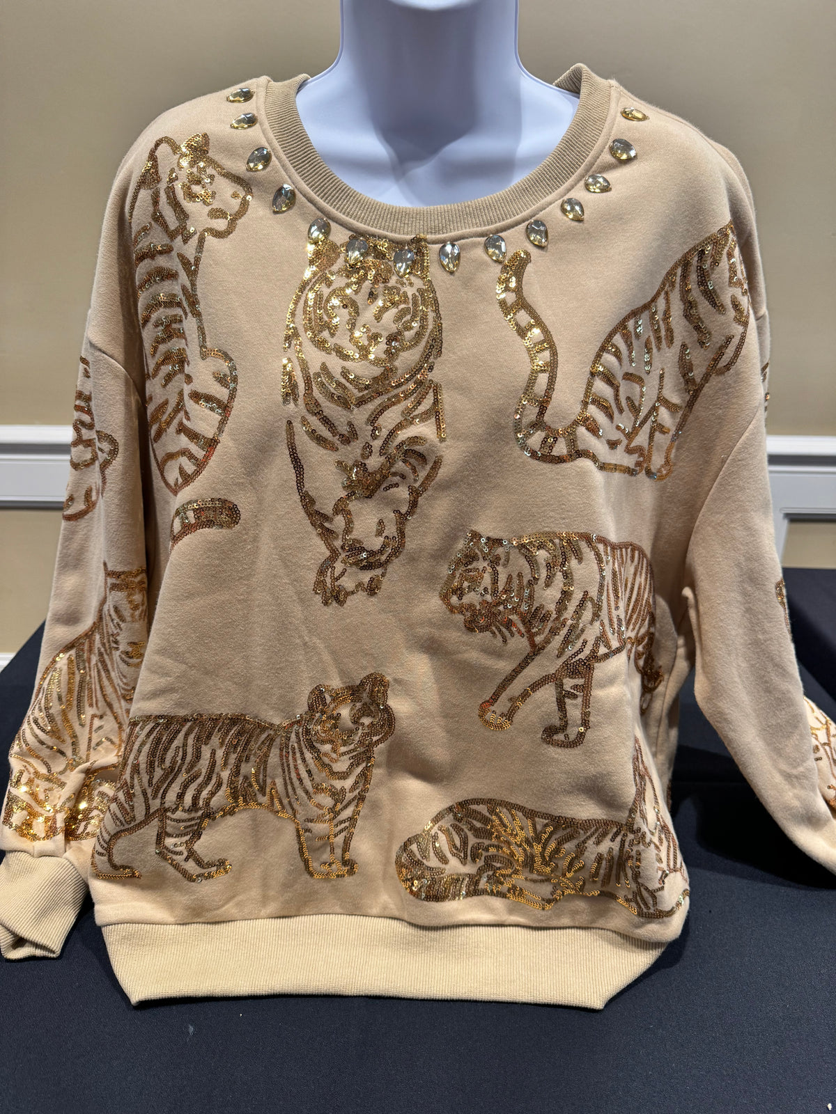 Queen of Sparkles - Tiger Queen Sweatshirt