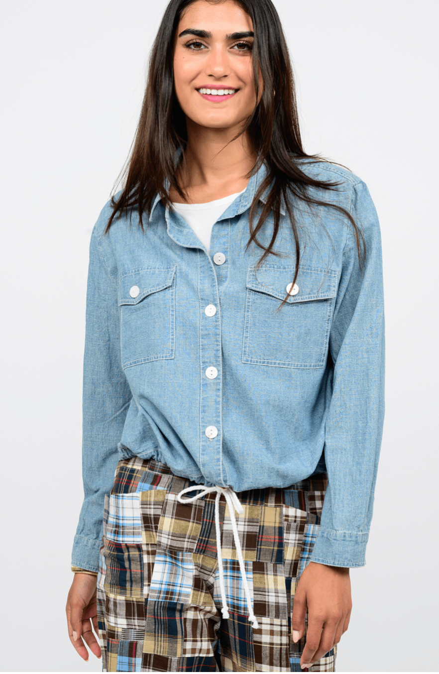 Ivy Jane - Denim Button Up Top