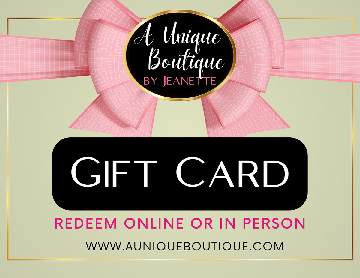 A Unique Boutique Gift Card